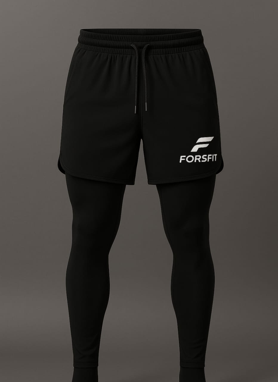 Short 2-en-1 legging intégré