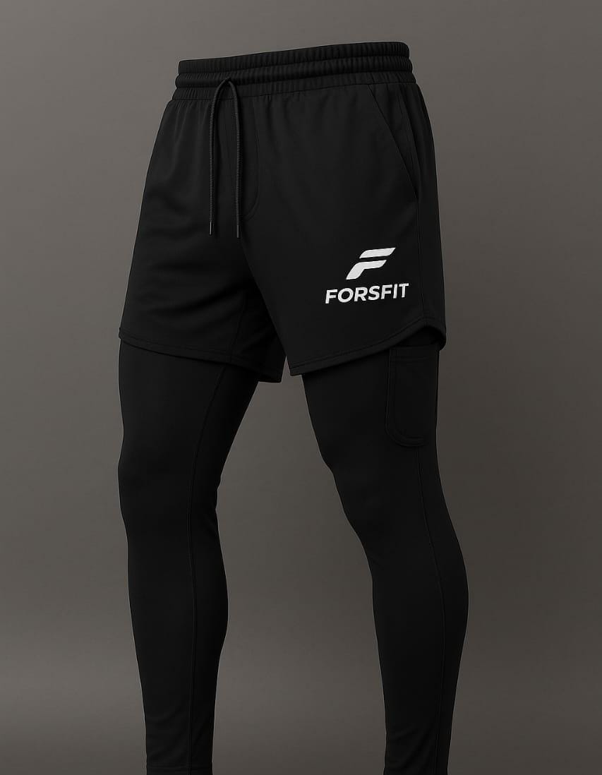 Short 2-en-1 legging intégré