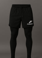 Short 2-en-1 legging intégré