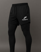 Short 2-en-1 legging intégré