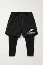 Short 2-en-1 legging intégré